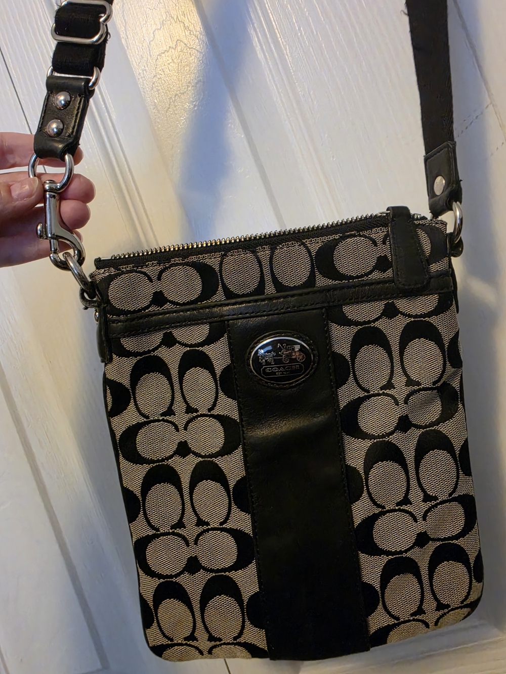 Coach Sutton Signature Swingpack crossbody bag